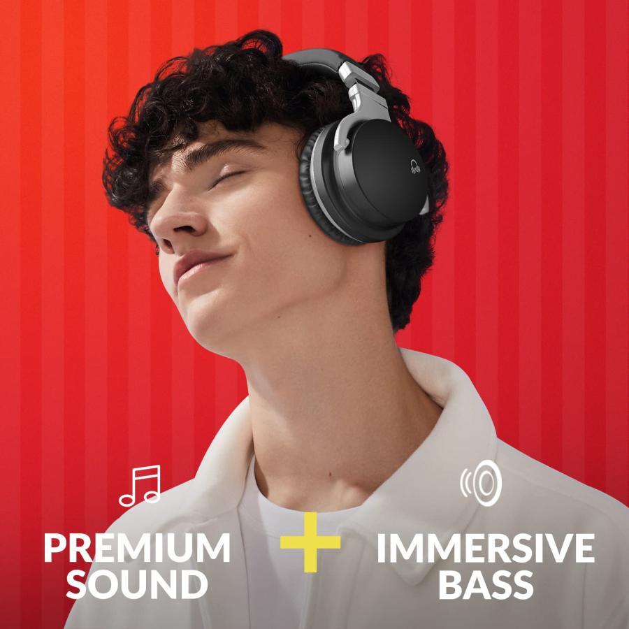 驚き価格 MOVSSOU E7 Active Noise Cancelling Headphones Bluetooth Headphone 並行輸入品