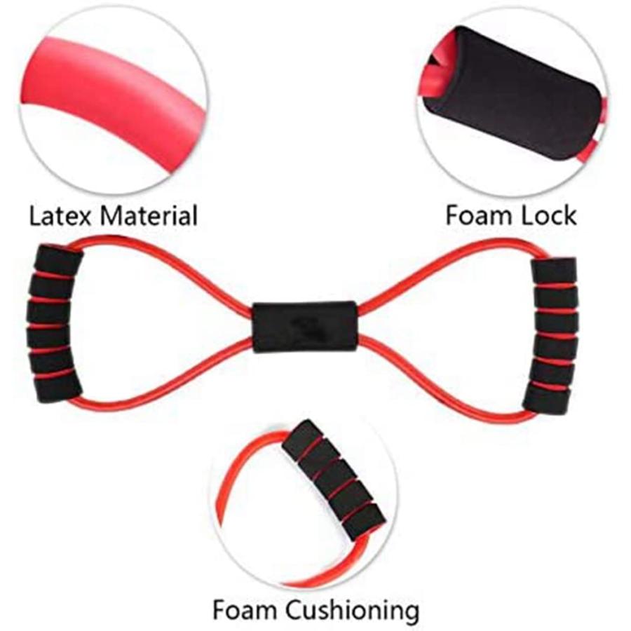 【並行輸入品】Figure 8 Exercise Band 3 PCs Set Resistance Ring Exercise Band 3の画像