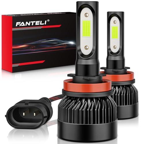 【並行輸入品】FANTELI H11 LEDフォグランプ 12000LM 400%明るさ H16 H8 LED フォグランプ 6500K クール_1