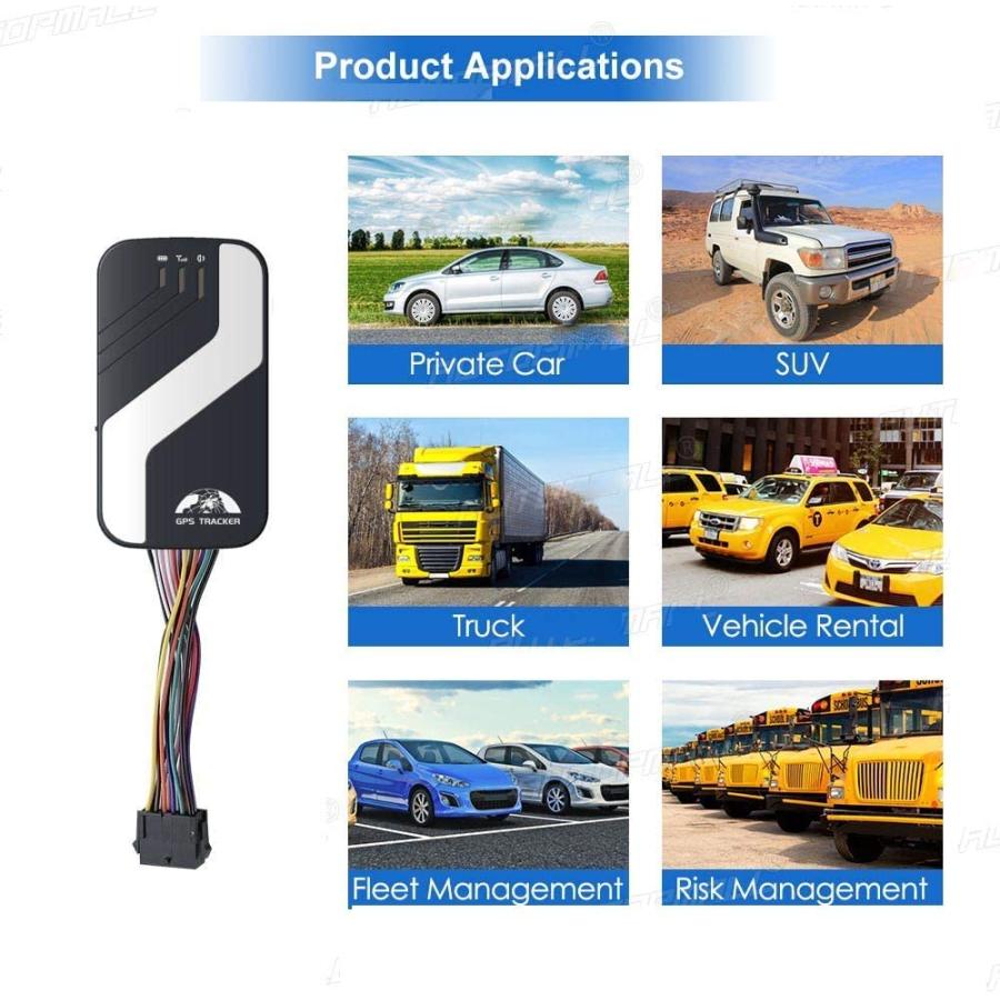 【並行輸入品】GPS Tracker Car 4G LTE Vehicle Tracking Device Voice Monitor Cut_2