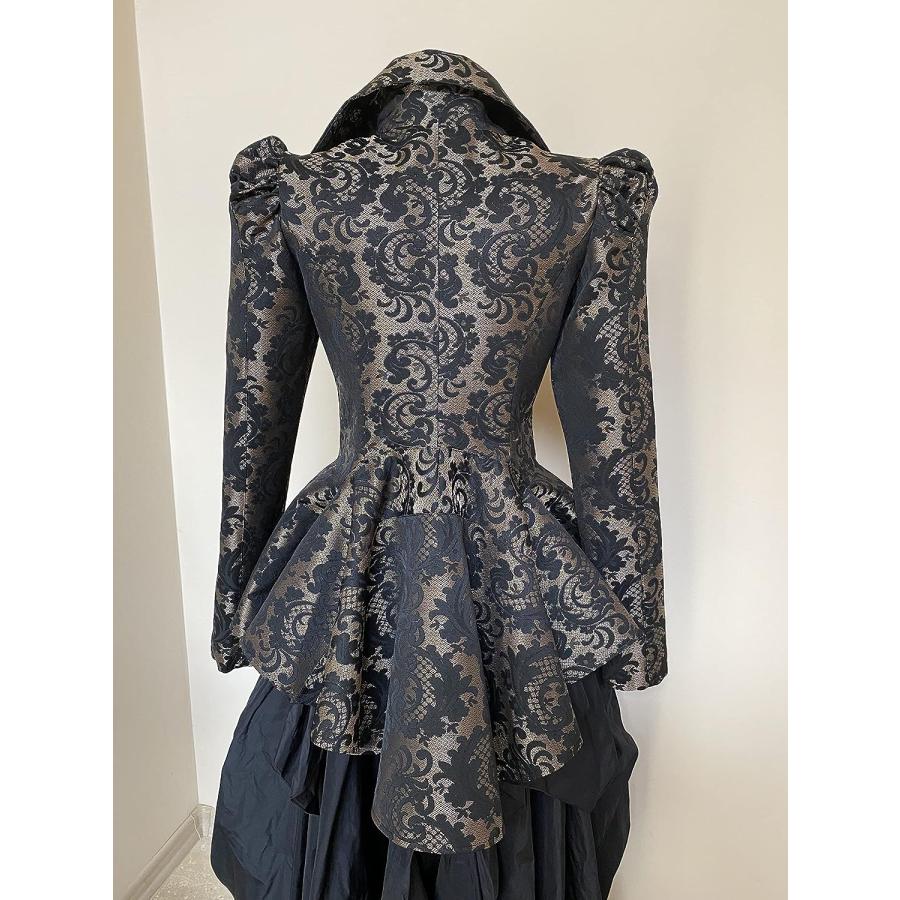 Womens tailcoat  Tailcoat jacket  Steampunk tailcoat  Victorian t｜import-tabaido｜02