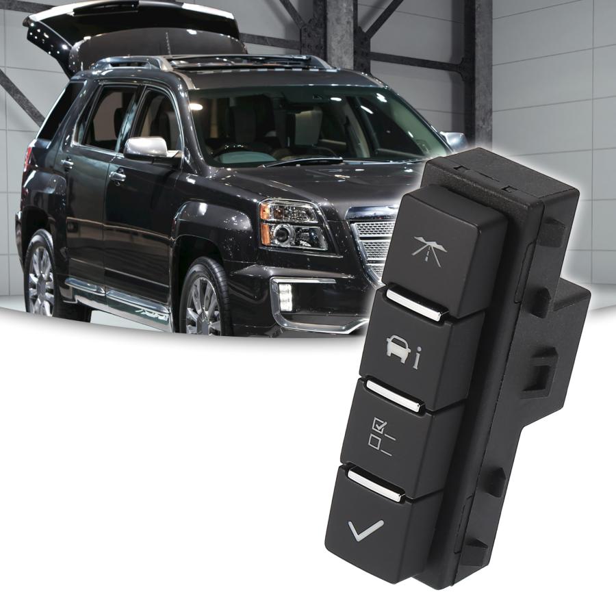 【並行輸入品】ACROPIX ドライバーインフォメーションセンターディスプレイスイッチ GMC ユーコン用 1個パック ブラック ACROPIXの画像