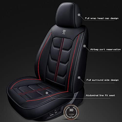 【並行輸入品】Zilituer Car Seat Covers for Jeep Wrangler 2005 2023,PU Leather_4