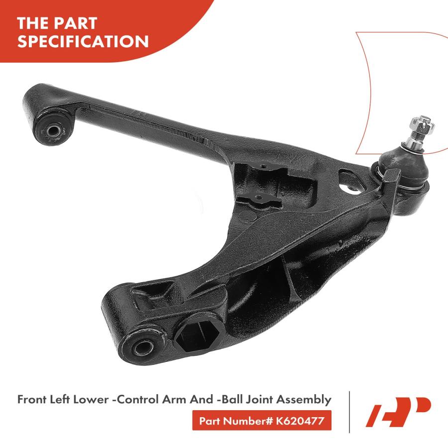 【並行輸入品】A Premium Set of 4, Front Lower Control Arm, Outer Tie Rod End,の画像