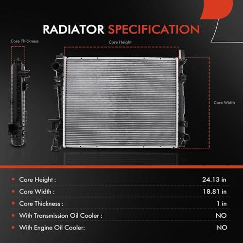 【並行輸入品】 A Premium Engine Coolant Radiator Assembly   Compatible with Dodの画像