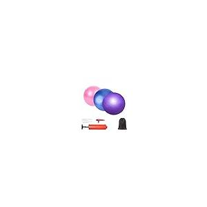 【並行輸入品】JUFANGFIN 3 Pcs Pilates Exercise Mini 6 Inch Yoga Ball Barre S