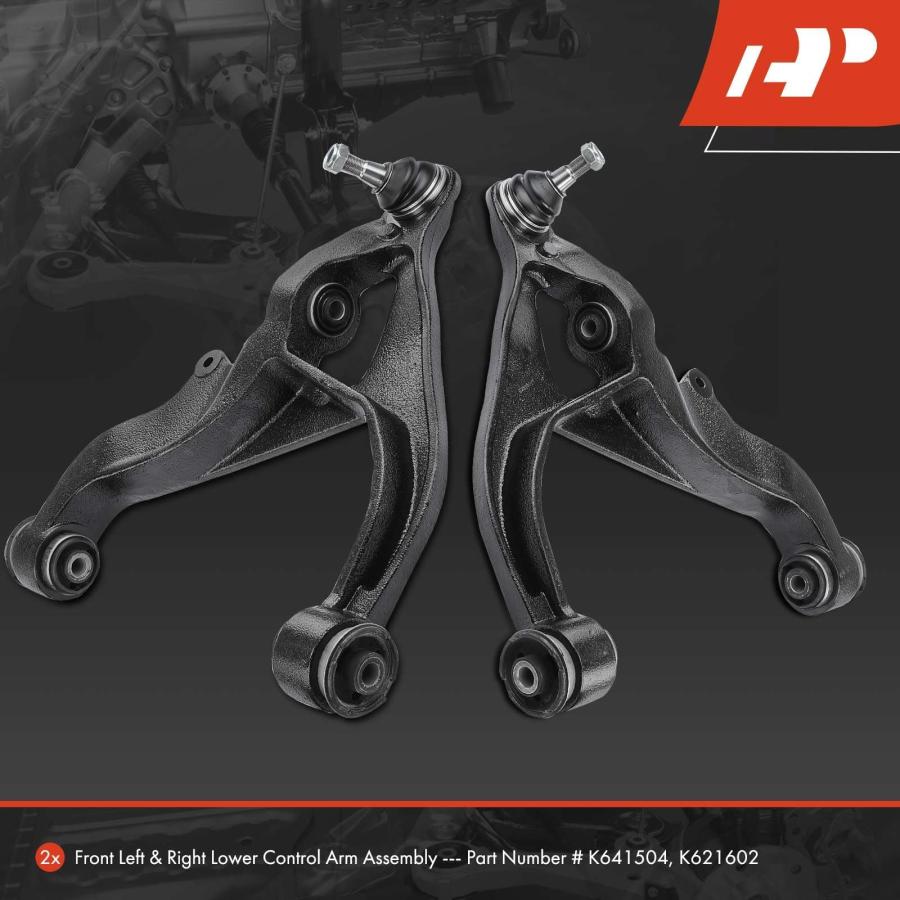 【並行輸入品】A Premium 2 x Front Lower Control Arm, with Ball Joint & Bushingの画像