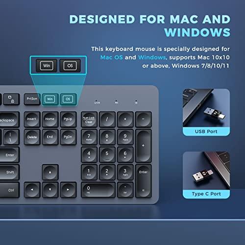 USB C Keyboard Mouse for MacBook, 2 in 1 Jiggler Mouse Mover, Fu 並行輸入品｜import-tabaido｜08