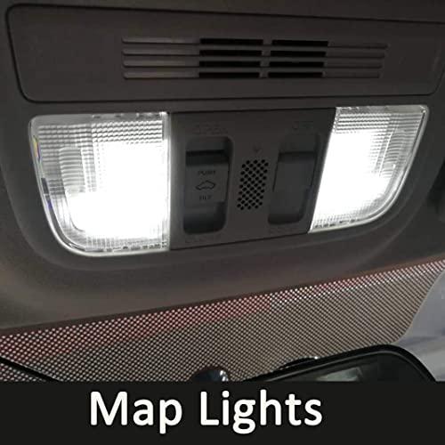 【並行輸入品】Avalanche インテリアLEDライトキット 20個 非常に明るいLEDマップドーム電球 2002 2003 2004 200