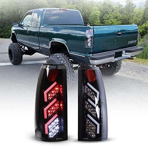 【並行輸入品】WOLFSTORM LED Tail Lights Fit for 1992 1999 GMC Suburban and 198_1