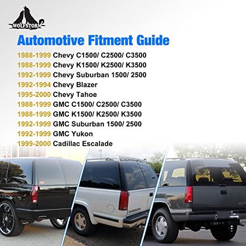 【並行輸入品】WOLFSTORM LED Tail Lights Fit for 1992 1999 GMC Suburban and 198_4