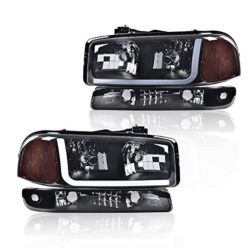 【並行輸入品】CNNELL ヘッドライトアセンブリ GMC 1999 2007 Sierra 1500/2500 2001 2007 Sierr_1
