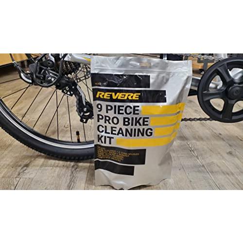 【並行輸入品】Revere Bicycles 9ピース 自転車クリーニングキット   自転車メンテナンスキット 様々なスプロケット、ホイール、フの画像