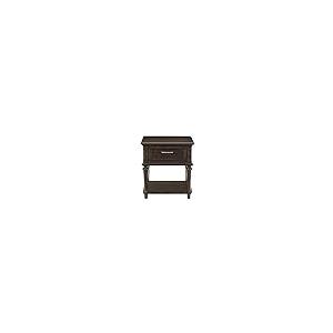 【並行輸入品】Lexicon アーチャーエンドテーブル 流木炭 Lexicon Archer End Table, Driftwood Char_8