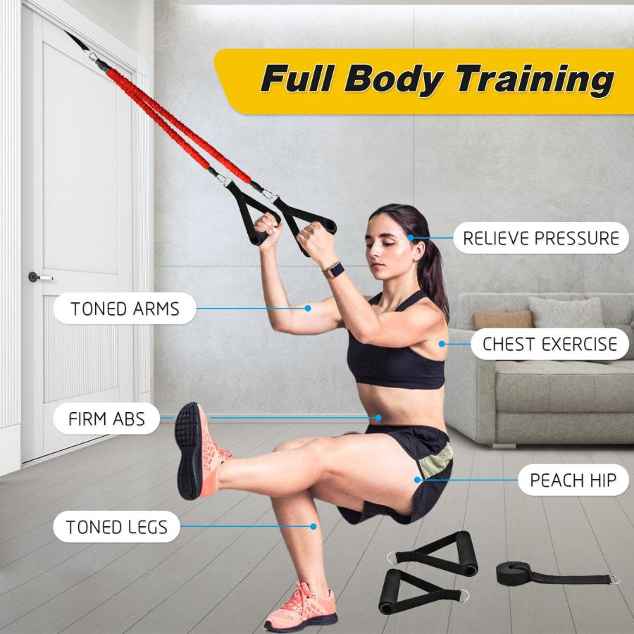 【並行輸入品】ATENTO 12 Pcs Set Resistance Bands for Legs and Butt, Fitness Elの画像