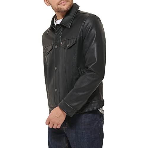 【Rタブ】Levi's LEATHER TRUCKER JACKET リーバイス Levi's ブルゾン アウター Levi's/リーバイス JAPAN LIMITED