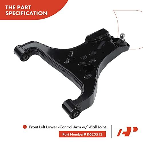 【並行輸入品】A Premium Set of 6, Front Upper Lower Control Arm, Sway Bar Linkの画像