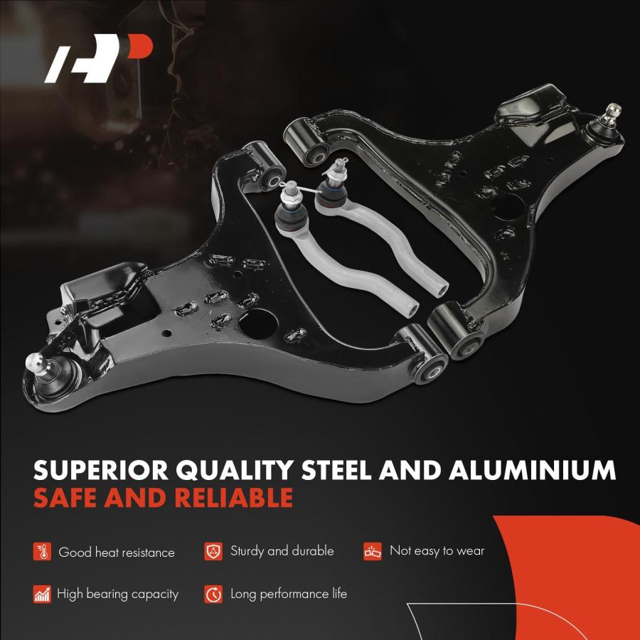 【並行輸入品】A Premium Set of 8, Front Upper & Lower Control Arm, Sway Bar Liの画像