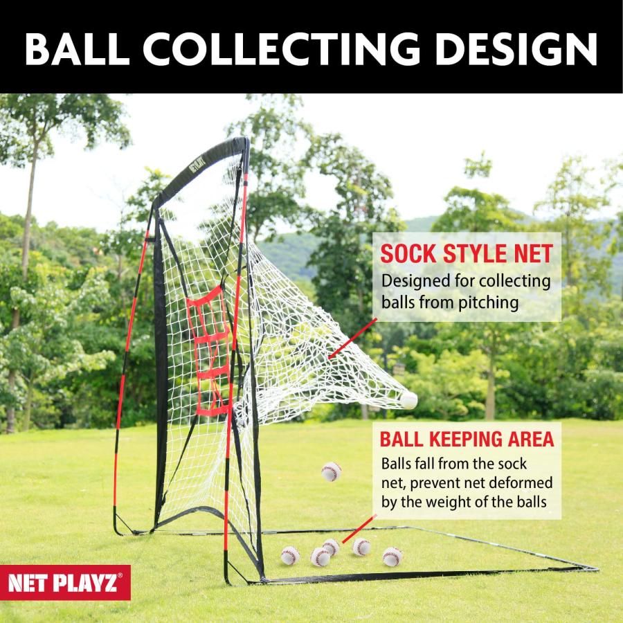 【並行輸入品】NET PLAYZ Baseball Net Pitching Net Hitting Net Batting Practi_6