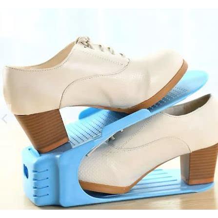 【並行輸入品】ExoCord21 Adjustable Double Layer Shoe Rackの画像