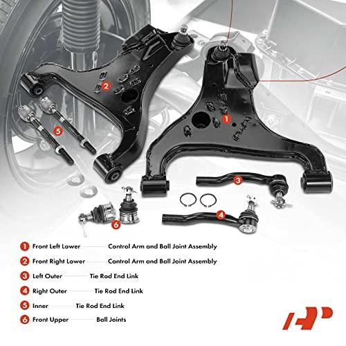 【並行輸入品】A Premium Set of 8, Front Lower Control Arm, Upper Ball Joint, Iの画像