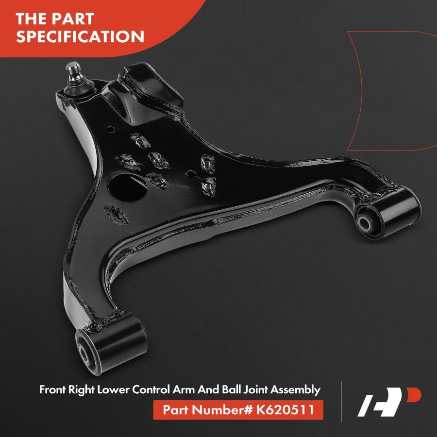 【並行輸入品】A Premium Set of 10, Front Lower Control Arm, Upper Ball Joint,の画像