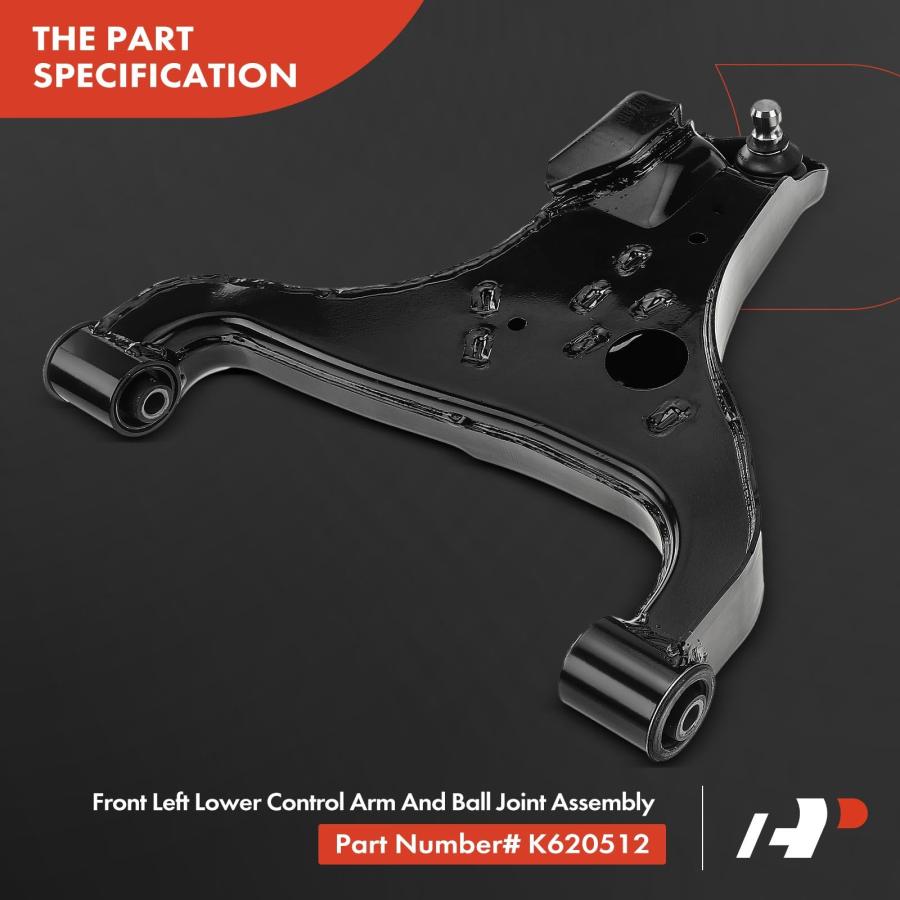 【並行輸入品】A Premium Set of 10, Front Lower Control Arm, Upper Ball Joint,の画像