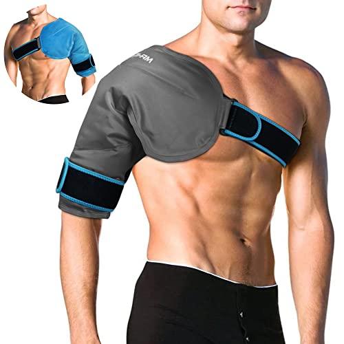 【並行輸入品】Shoulder Ice Pack Wrap for Injuries Reusable Gel Ice Wrap for Shの画像