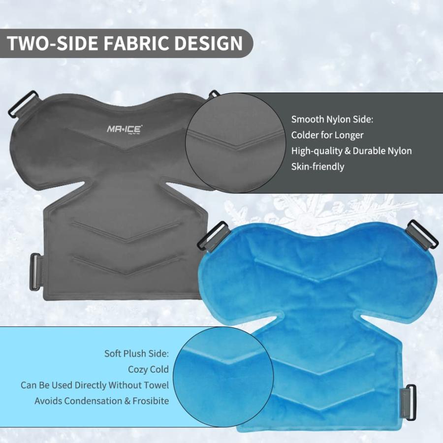 【並行輸入品】Shoulder Ice Pack Wrap for Injuries Reusable Gel Ice Wrap for Shの画像