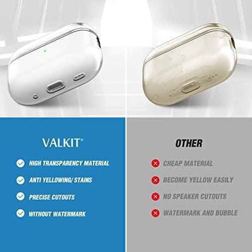 Valkit Airpods Pro 第2/第1世代用ケース クリア ソフト TPU AirPods Pro 2 ケース 保護カバ 並行輸入品｜import-tabaido｜08