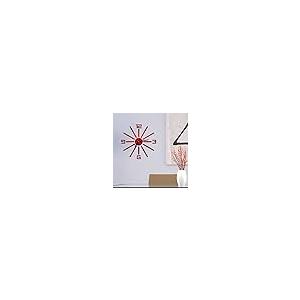 【並行輸入品】Tainrunse Wall Clock 3D Roman Numbers Wall Mounted Punch Free Ac_5