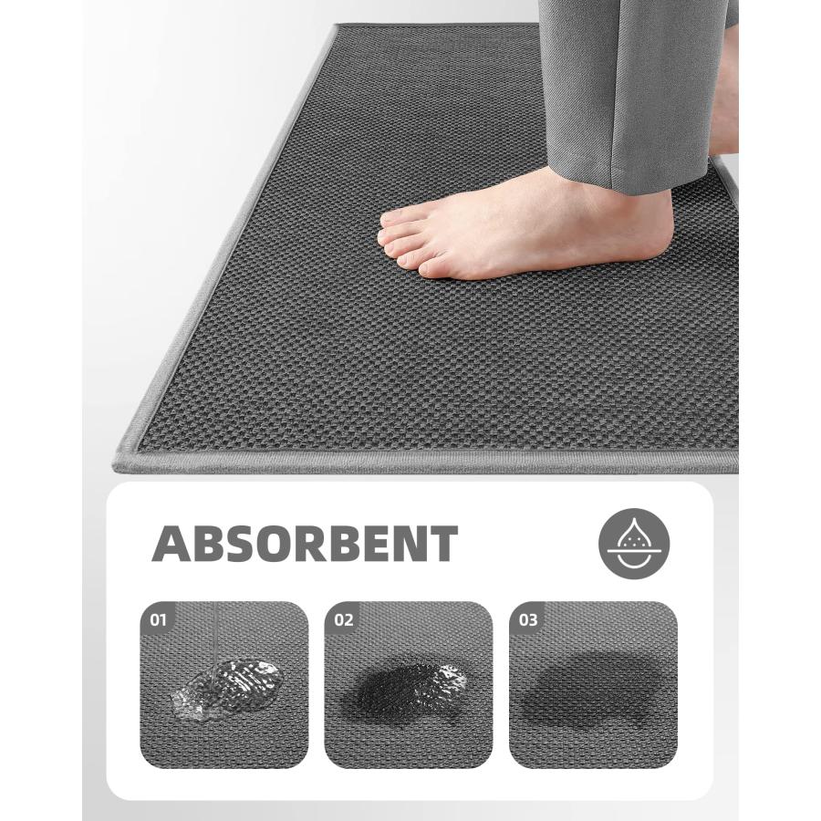 【並行輸入品】Color G Kitchen Rugs and Mats Non Slip Washable， Absorbent Kitch