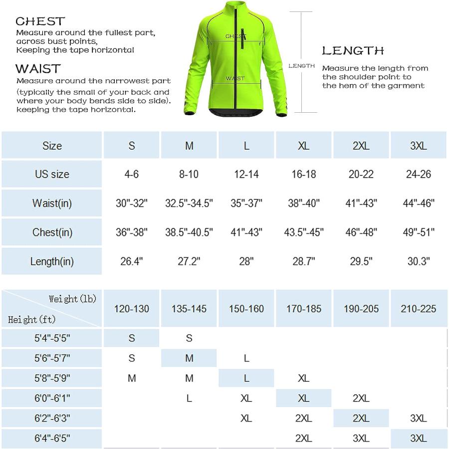 【並行輸入品】Wulibike Cycling Jackets for Men  Reflective Running Jacket Men W 並行の画像