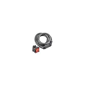 【並行輸入品】Kryptonite コンボバイクロックケーブル 6フィート x 12mm スチールケーブル リセット可能なコンビネーション&明る