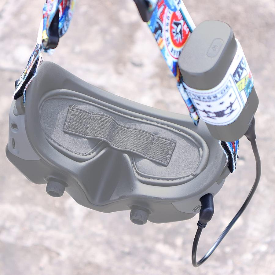 Adjustable Head Strap and Power Cable 30CM for DJI Avata Goggles 並行輸入品｜import-tabaido｜07