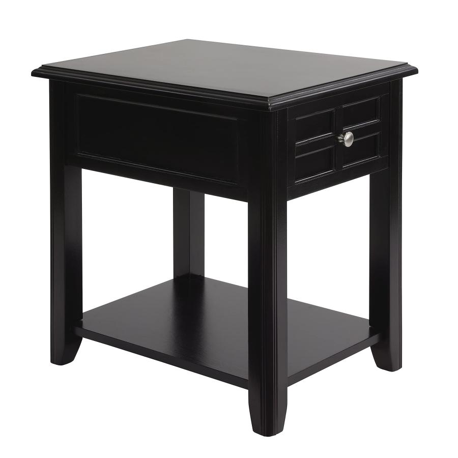 【並行輸入品】Lexicon Oberlin 椅子サイドテーブル エスプレッソ Lexicon Oberlin Chairside Table,_3