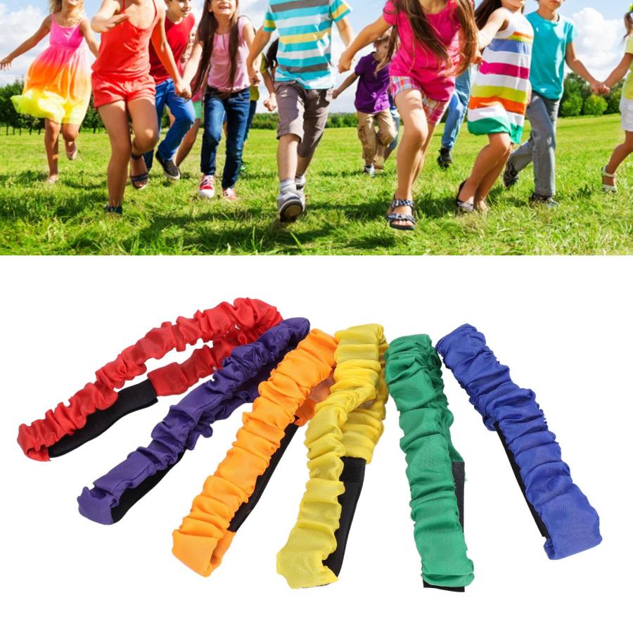 【並行輸入品】SPYMINNPOO 3 Legged Race Bands 2 People 3 Leg Colored Nylon Elasの画像