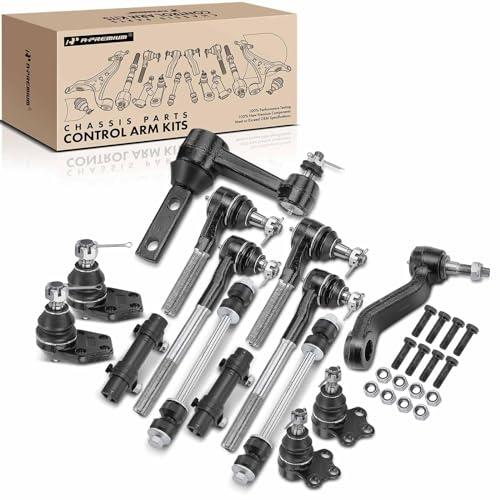 【並行輸入品】A Premium Set of 14, Front Upper Lower Ball Joint, Inner Outer Tの画像