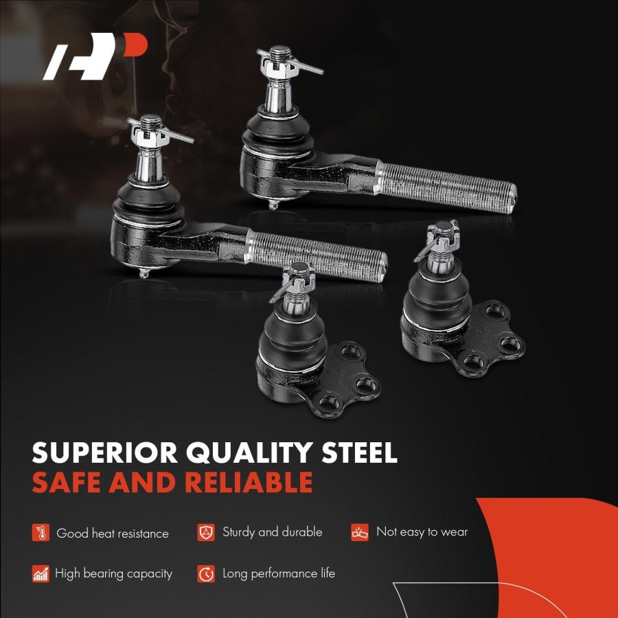【並行輸入品】A Premium Set of 14, Front Upper Lower Ball Joint, Inner Outer Tの画像