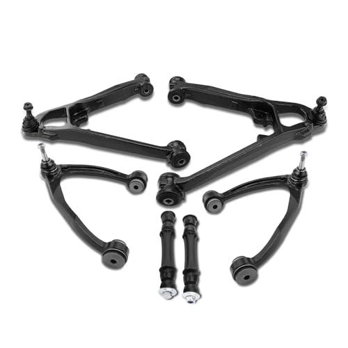 【並行輸入品】A Premium Set of 6, Front Upper Lower Control Arm, Sway Bar Linkの画像