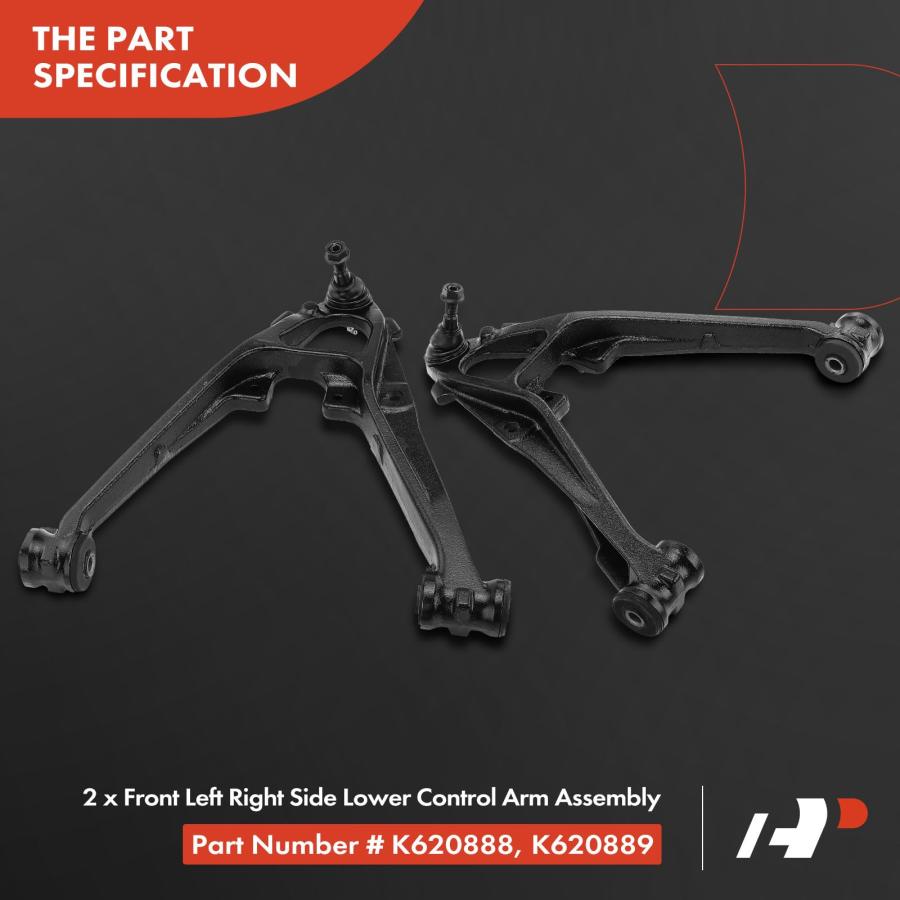 【並行輸入品】A Premium Set of 6, Front Upper Lower Control Arm, Sway Bar Linkの画像
