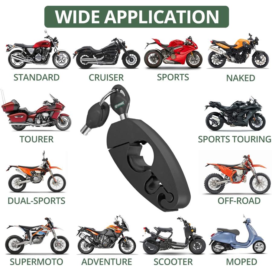 【並行輸入品】Motorcycle Handlebar Lock，EYPINS Motorcycle Throttle Lock Heavy_9