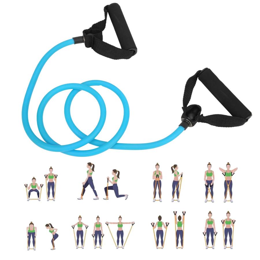 【並行輸入品】Vifemify Yoga Pull Rope Resistance Band Latex Material high Elasの画像