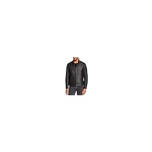 並行輸入品】Cole Haan Men's Racer Leather Jacket L : Import