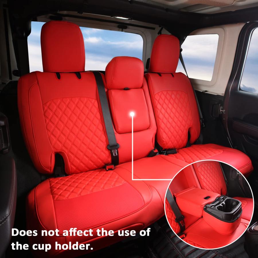 【並行輸入品】GIANT PANDA カスタマイズ フルセット カーシートカバー ジープ ラングラー 4ドア JL サハラ スポーツ ルビコン | GIANT | 09