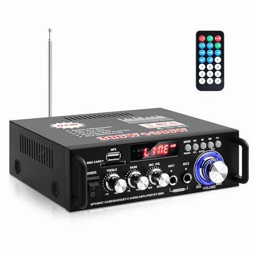 HiFi Bluetooth Audio Amplifier 298A Mini Stereo Amp RMS 40W Max  並行輸入品｜import-tabaido｜02