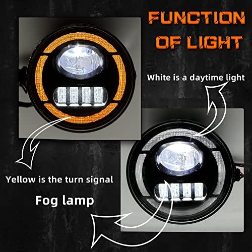 【並行輸入品】DRLドライビングフォグライトランプ LED 2007 2014 Ford Expedition/ 2008 2011フォードレンの画像