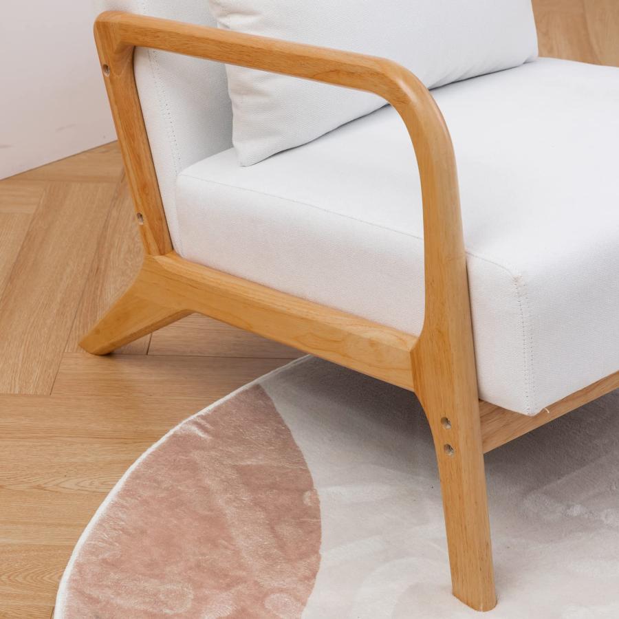 並行輸入品】OKAKOPA Mid Century Modern Accent Chair with