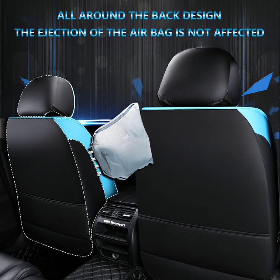 【並行輸入品】JARMAY Car Seat Cover for Jeep Wrangler Unlimited 2009 2022, Dur_6