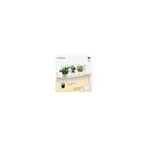 【並行輸入品】LUOBAO Acrylic 15\" Invisible Floating Wall Ledge Display Shelvesの画像